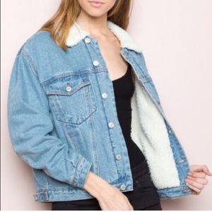 Brandy Melville Sherpa Jacket